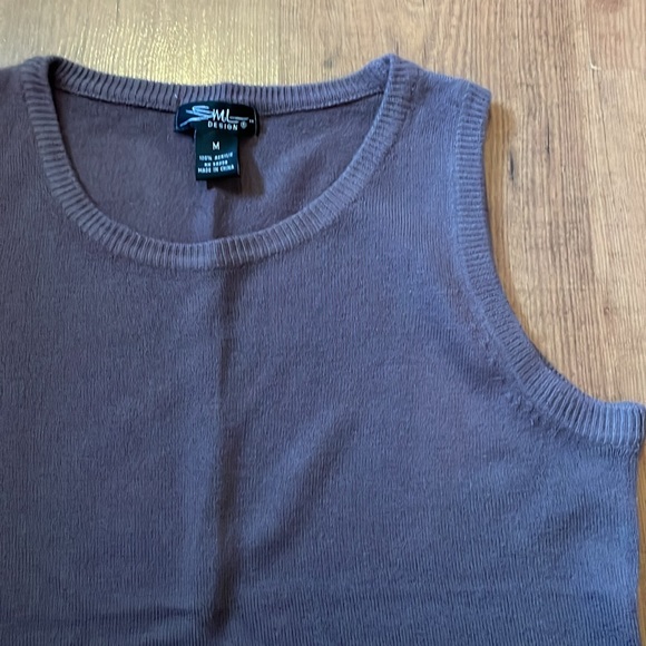 SML Design brown vest. - Picture 3 of 5